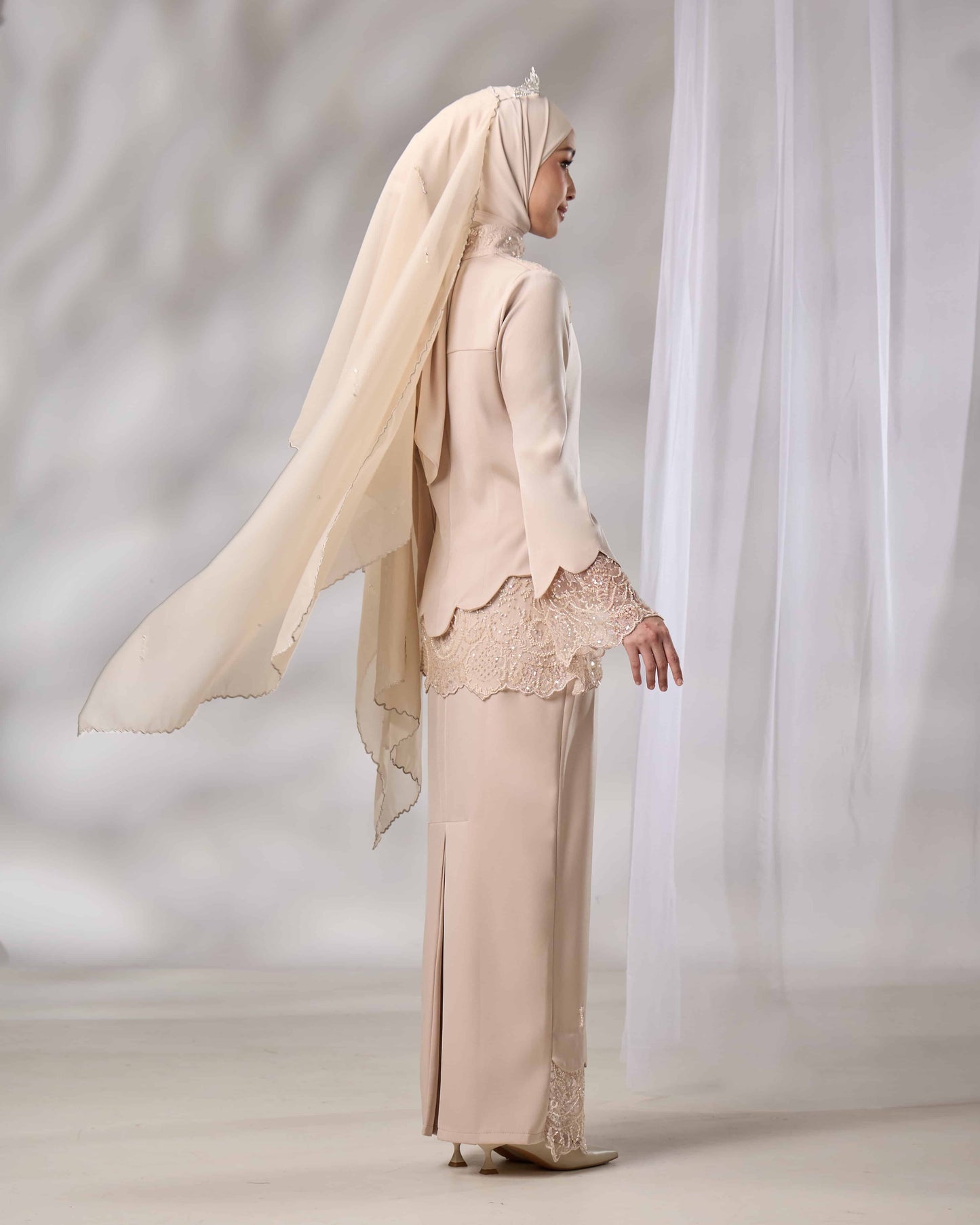 REYNA BRIDE KURUNG (CHAMPAGNE)
