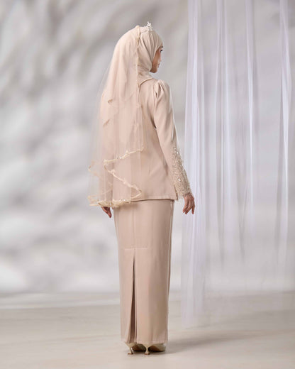 ATHLEA BRIDE KURUNG (CHAMPAGNE)