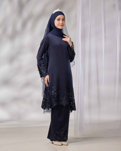 SURI BRIDE KURUNG (NAVY BLUE)