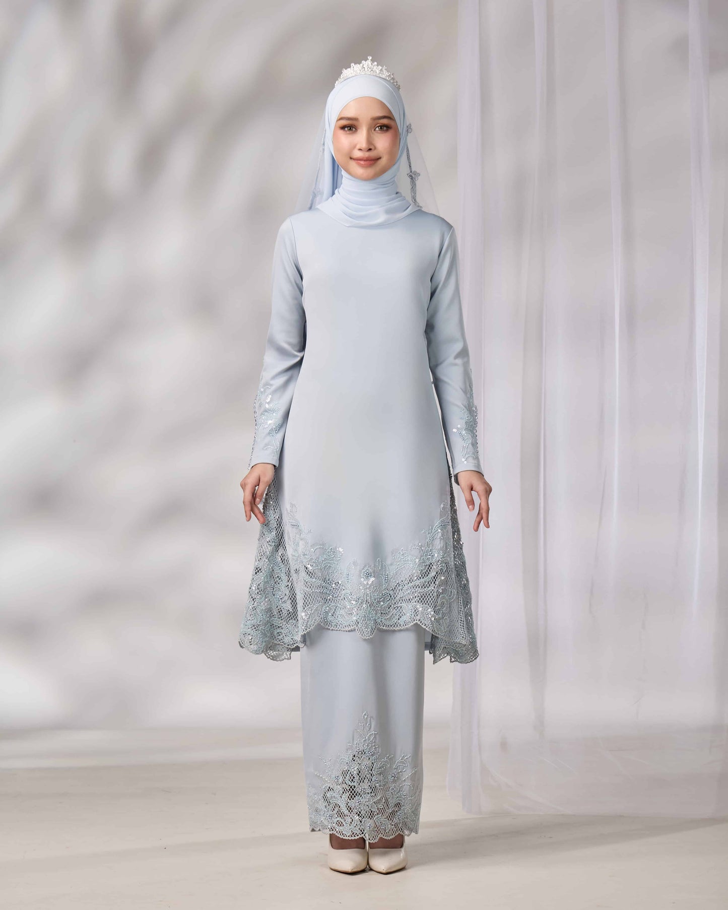 SURI BRIDE KURUNG (POWDER BLUE)