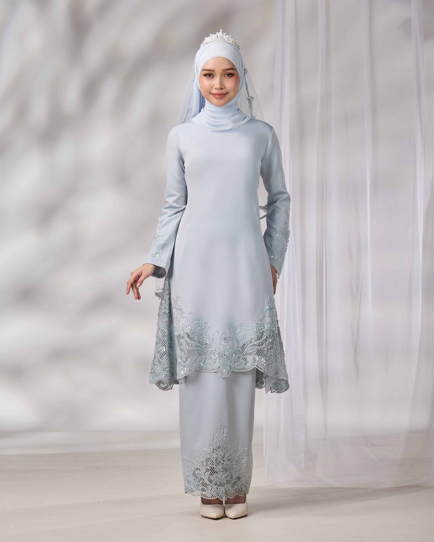 MINOR DEFECT SURI BRIDE KURUNG (POWDER BLUE)
