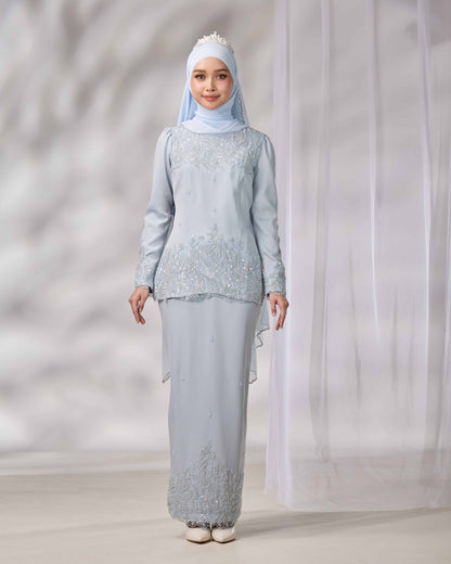 ATHLEA BRIDE KURUNG (POWDER BLUE)