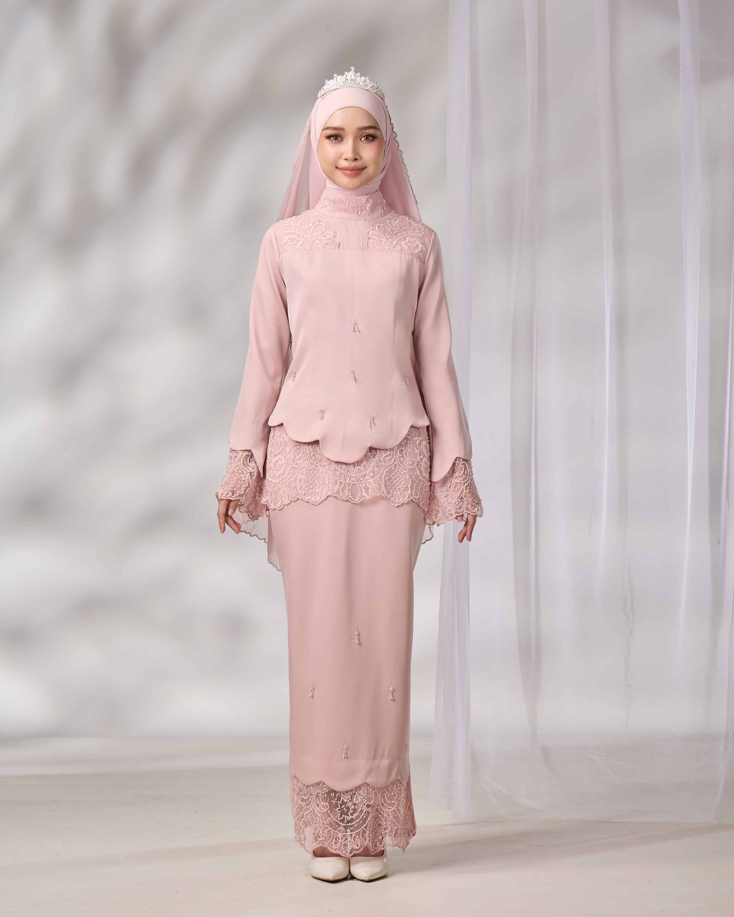 REYNA BRIDE KURUNG (DUSTY PINK)