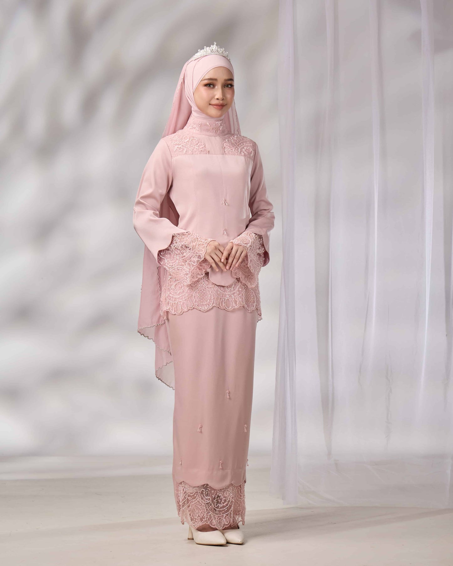 REYNA BRIDE KURUNG (DUSTY PINK)