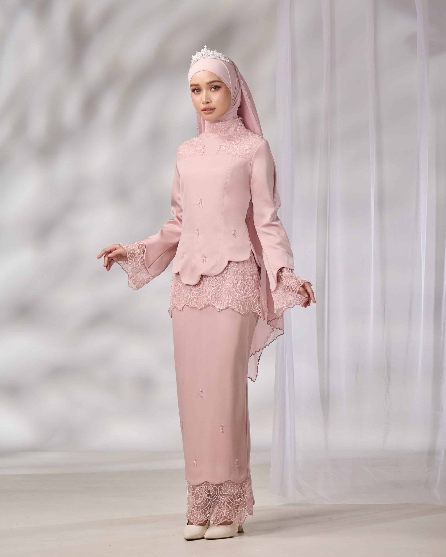 REYNA BRIDE KURUNG (DUSTY PINK)