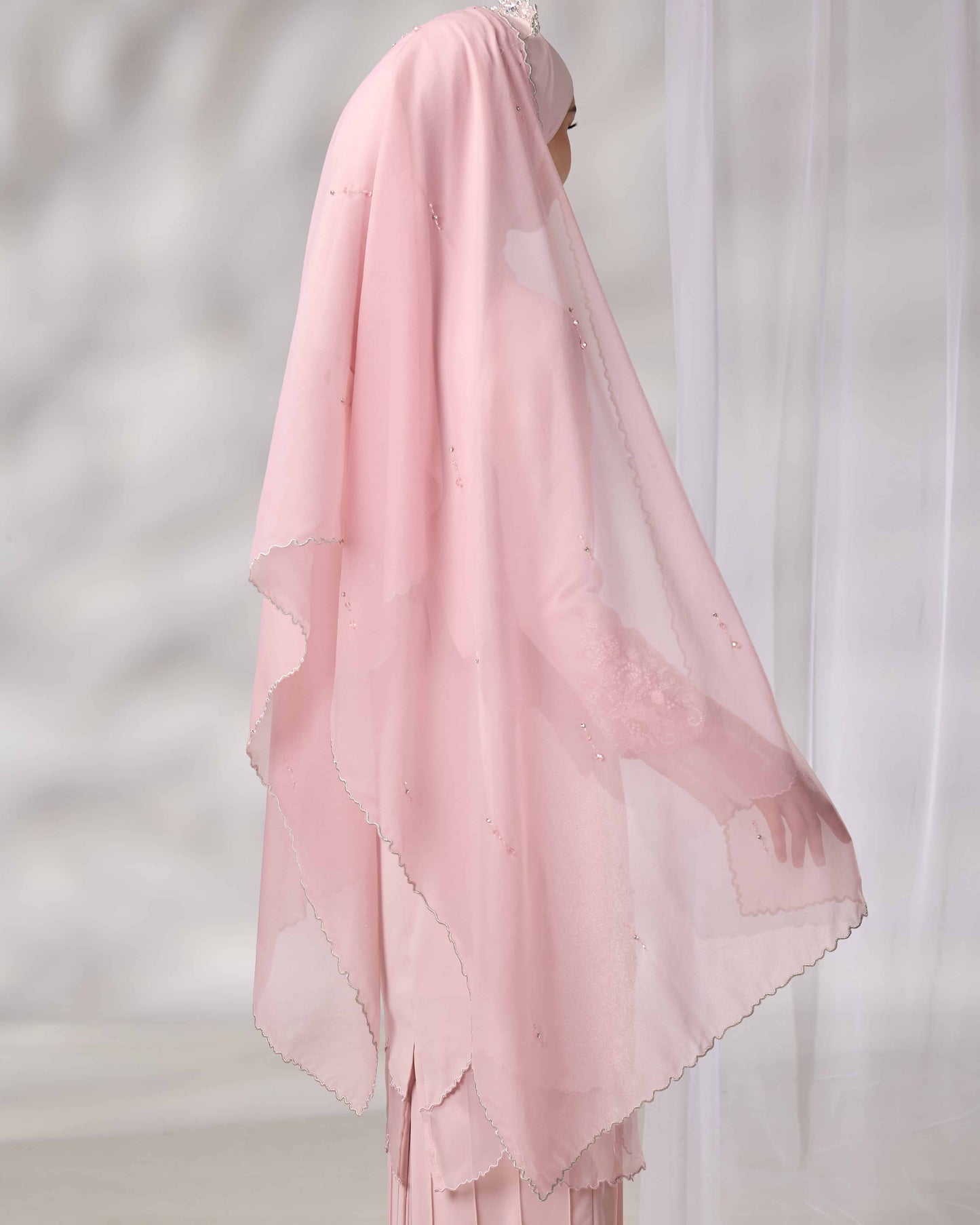 DARIYA BRIDE KURUNG (DUSTY PINK)