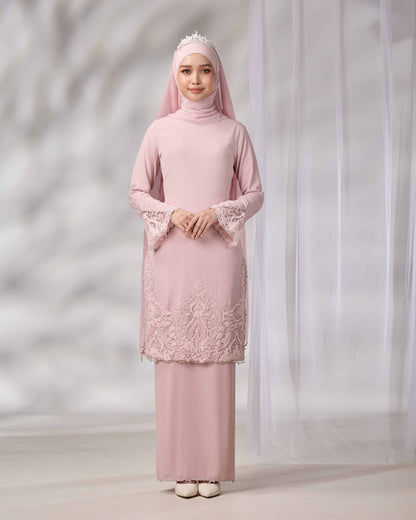 NOURIE BRIDE KURUNG (DUSTY PINK)