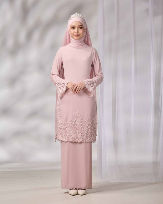 NOURIE BRIDE KURUNG (DUSTY PINK)