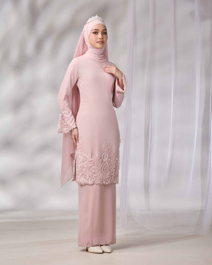 NOURIE BRIDE KURUNG (DUSTY PINK)