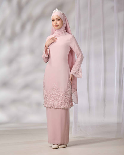 NOURIE BRIDE KURUNG (DUSTY PINK)