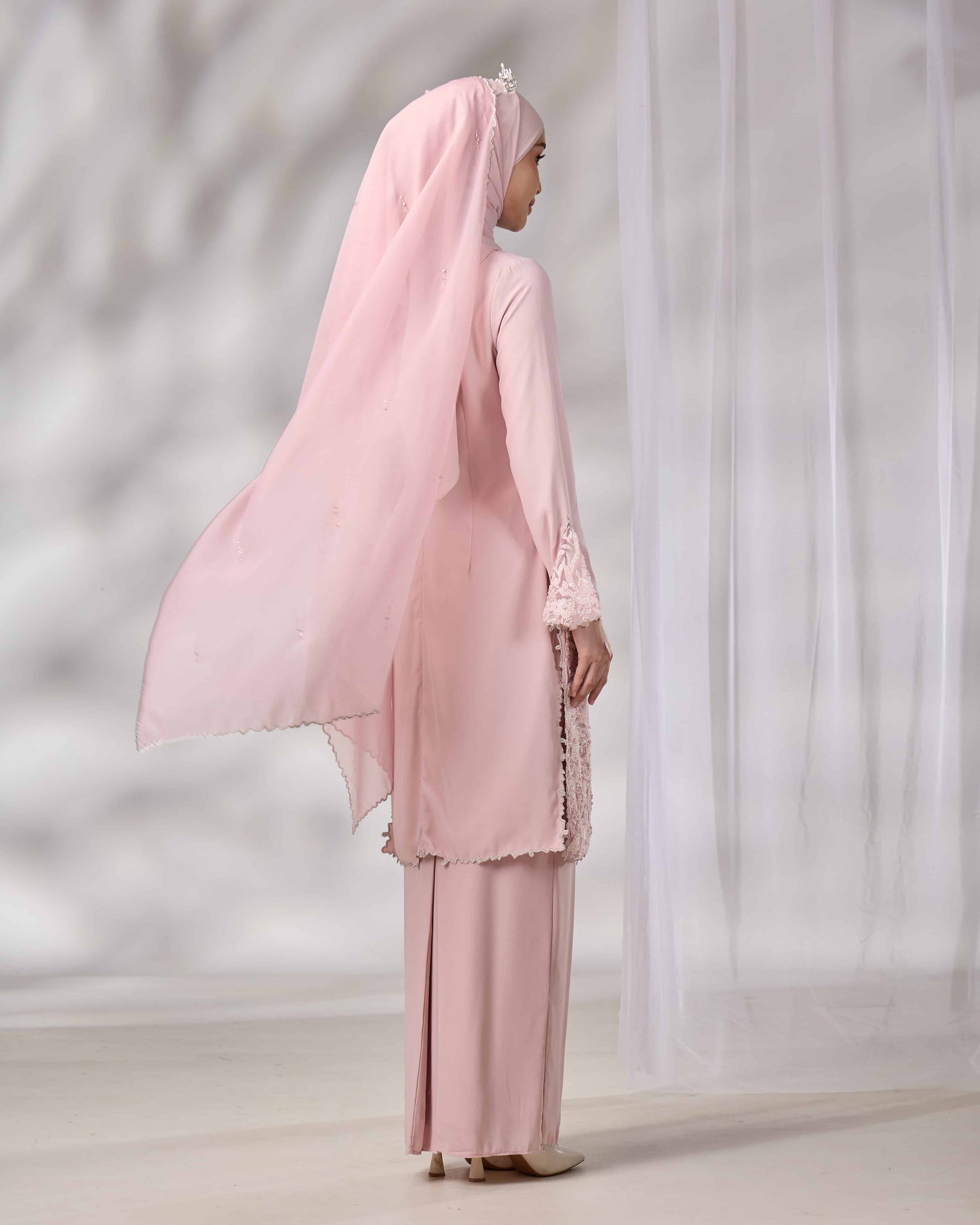 NOURIE BRIDE KURUNG (DUSTY PINK)