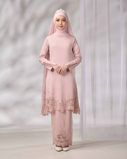 SURI BRIDE KURUNG (DUSTY PINK)