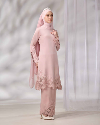 SURI BRIDE KURUNG (DUSTY PINK)