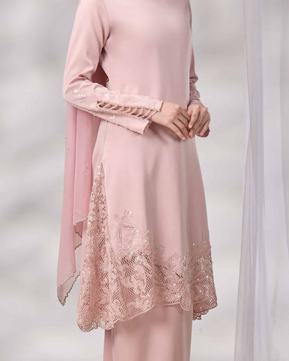 SURI BRIDE KURUNG (DUSTY PINK)