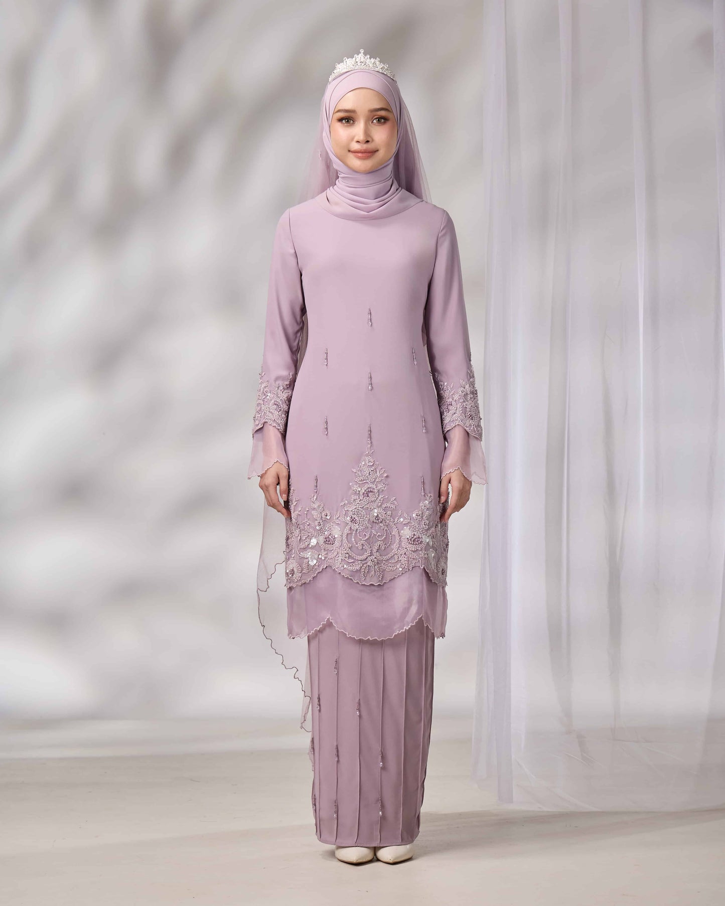 DARIYA BRIDE KURUNG (LAVENDER)