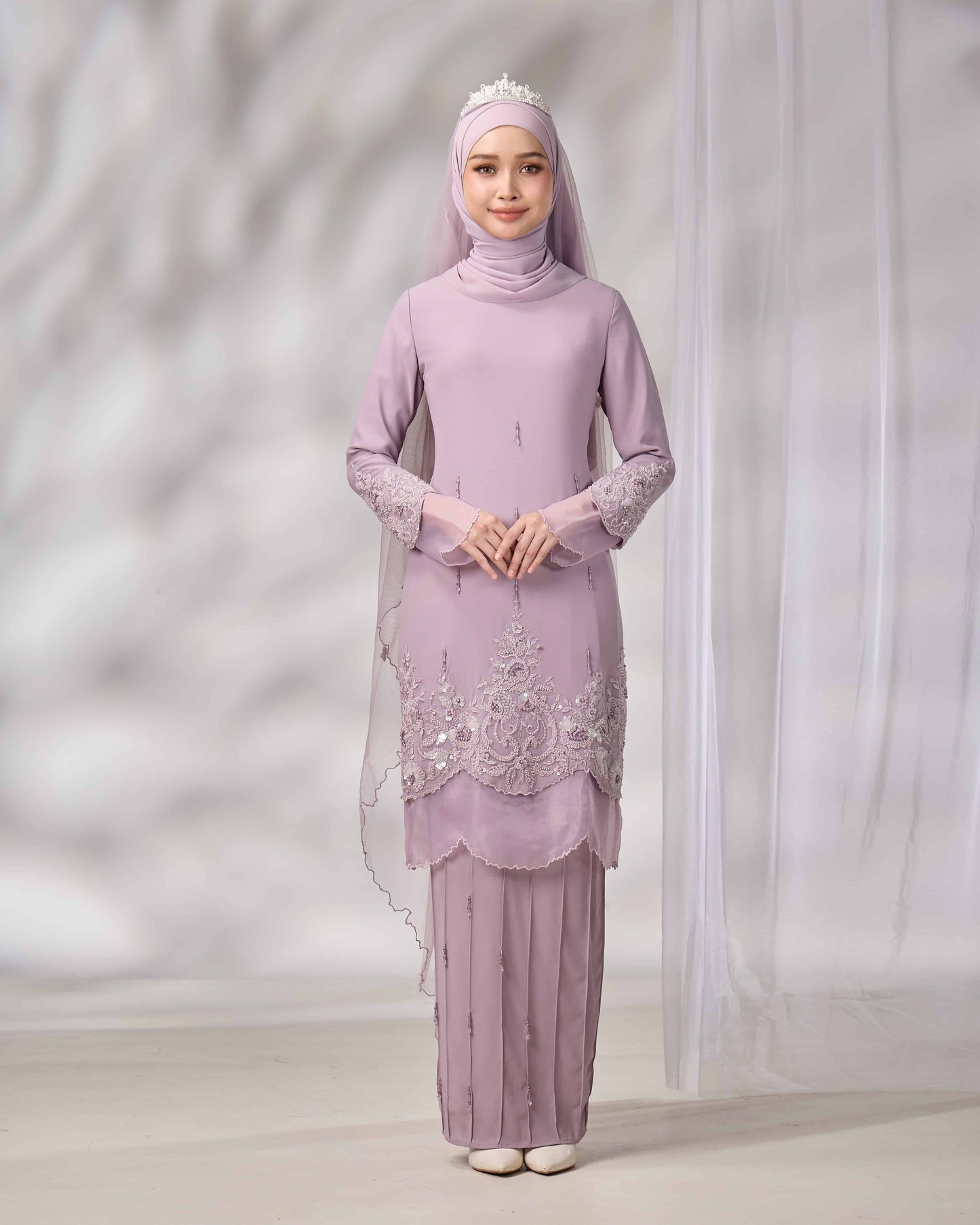 DARIYA BRIDE KURUNG (LAVENDER)