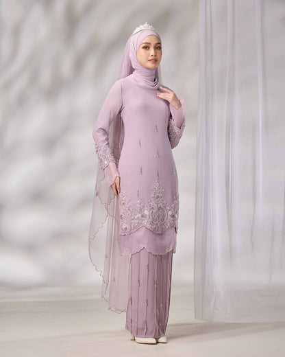 DARIYA BRIDE KURUNG (LAVENDER)