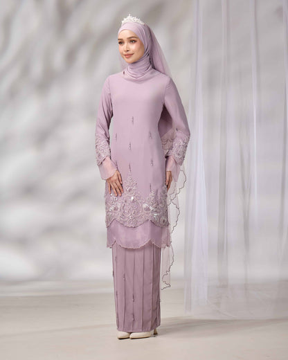 DARIYA BRIDE KURUNG (LAVENDER)