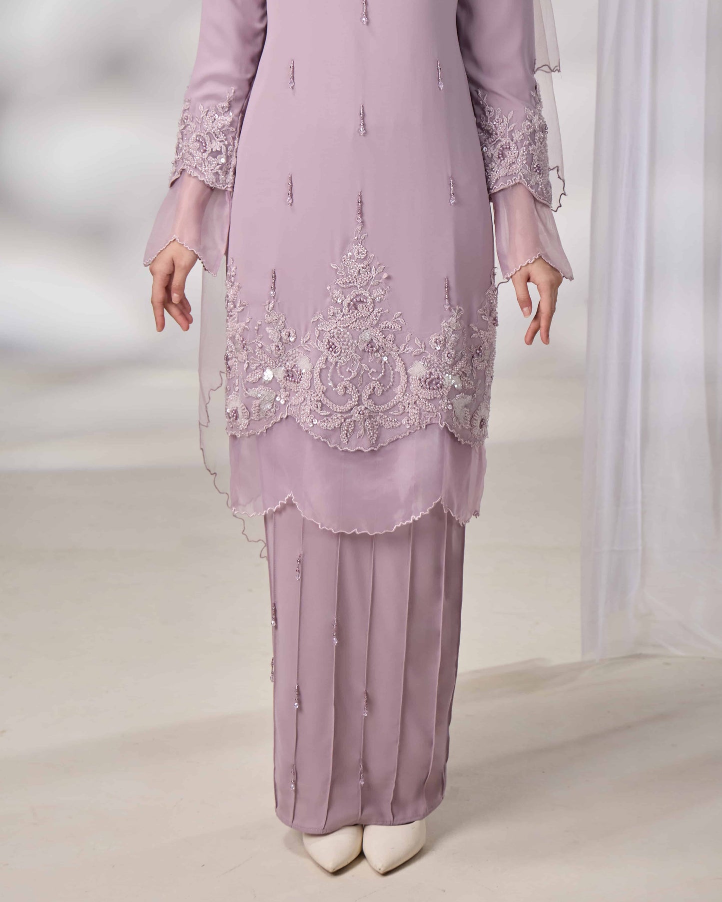 DARIYA BRIDE KURUNG (LAVENDER)