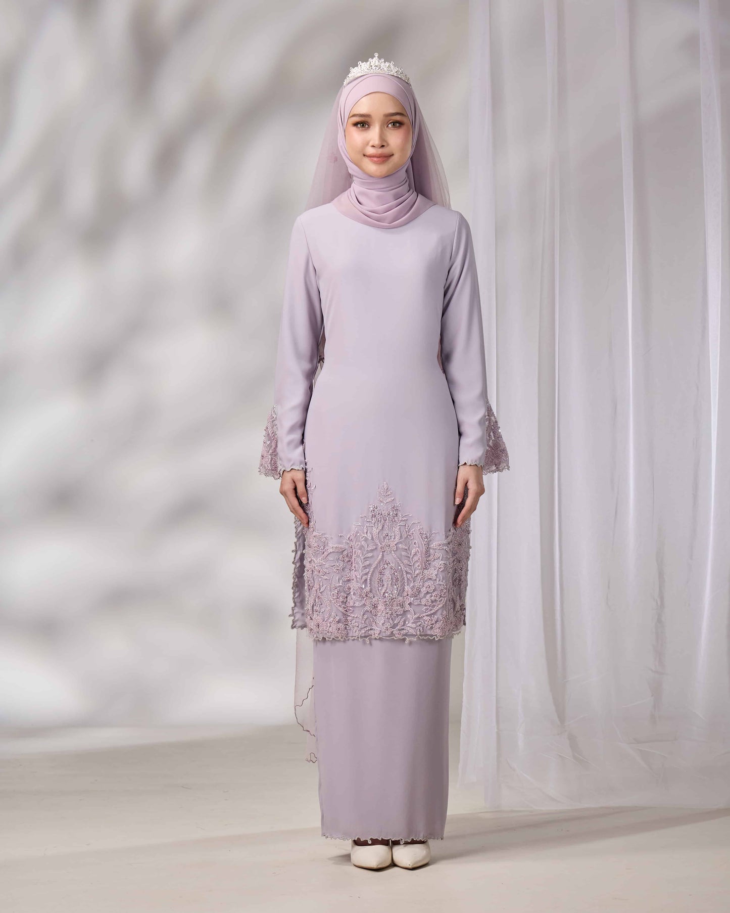 NOURIE BRIDE KURUNG (MAUVE)