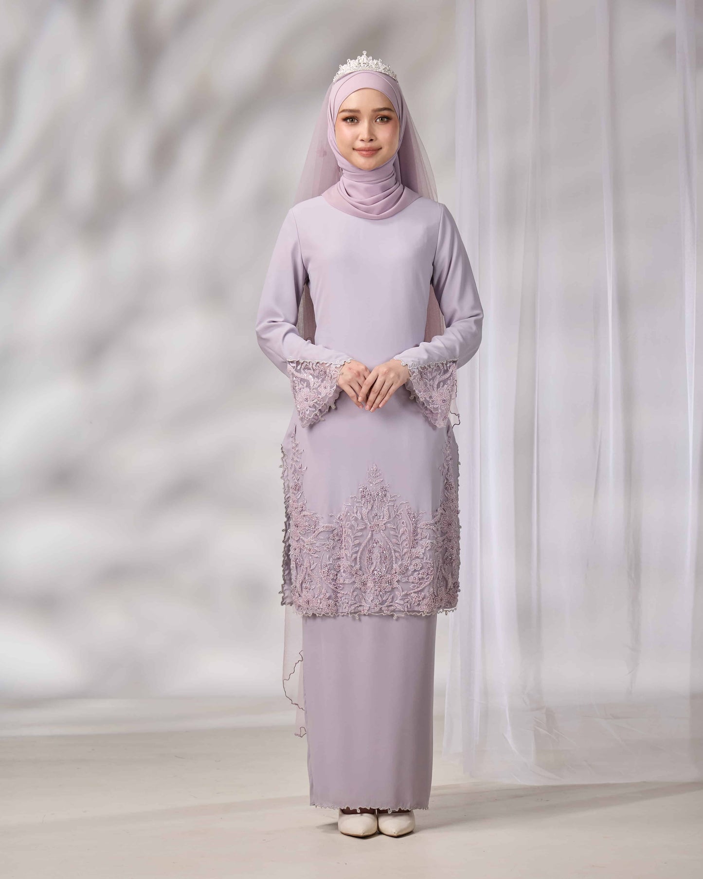 NOURIE BRIDE KURUNG (MAUVE)