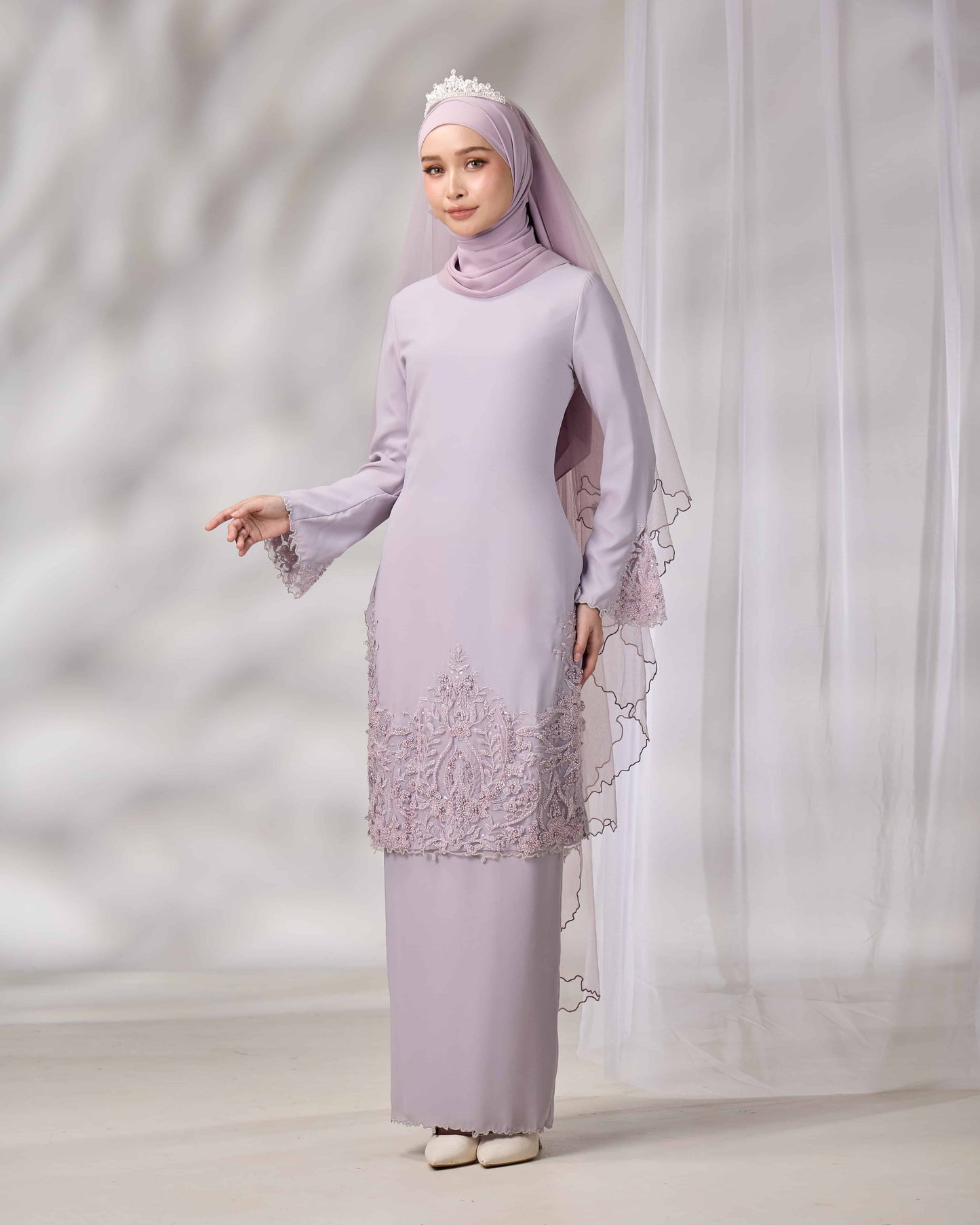 NOURIE BRIDE KURUNG (MAUVE)