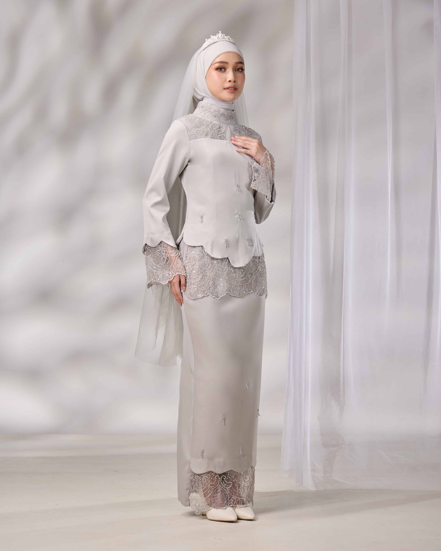 REYNA BRIDE KURUNG (GREY)