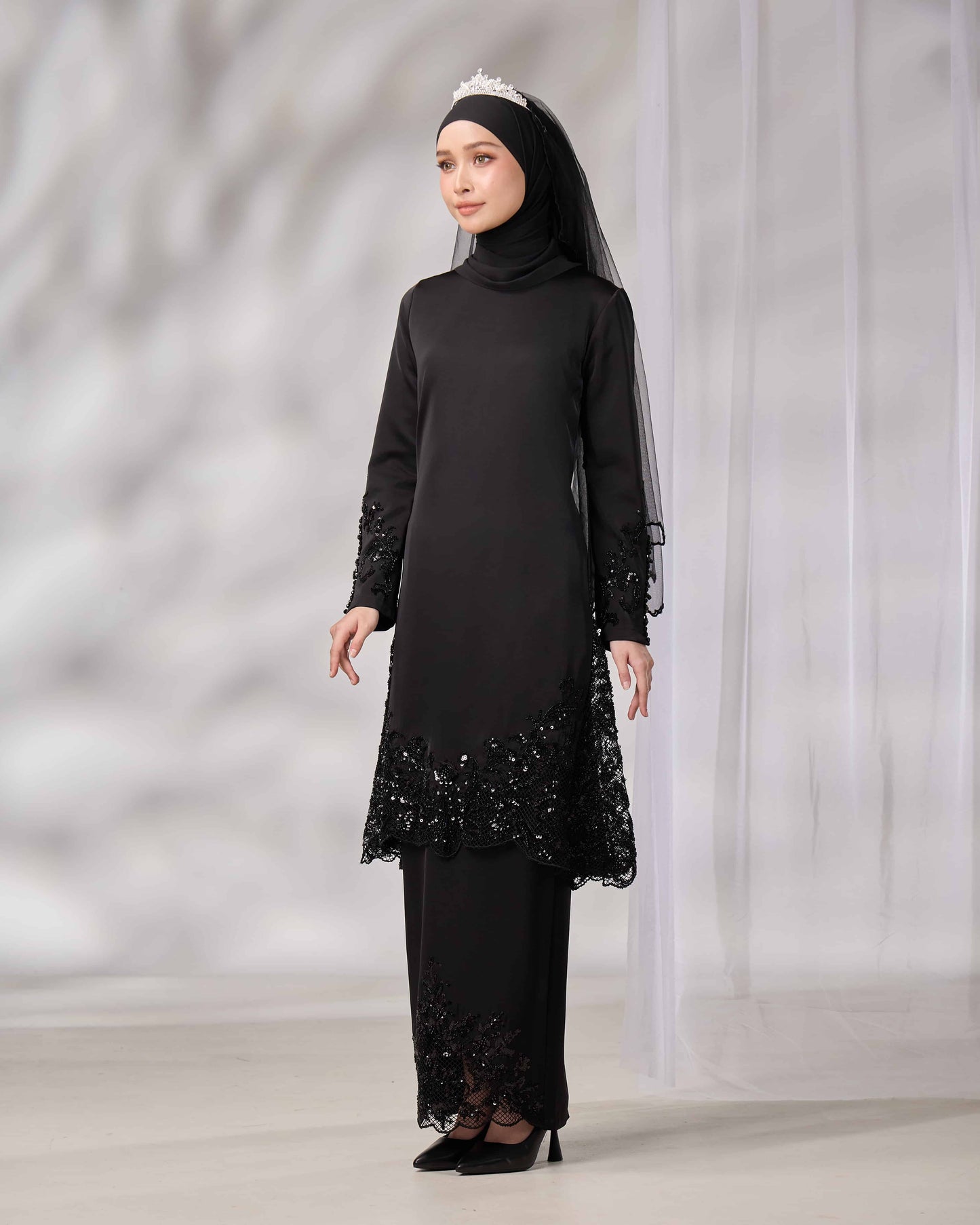 SURI BRIDE KURUNG (BLACK)