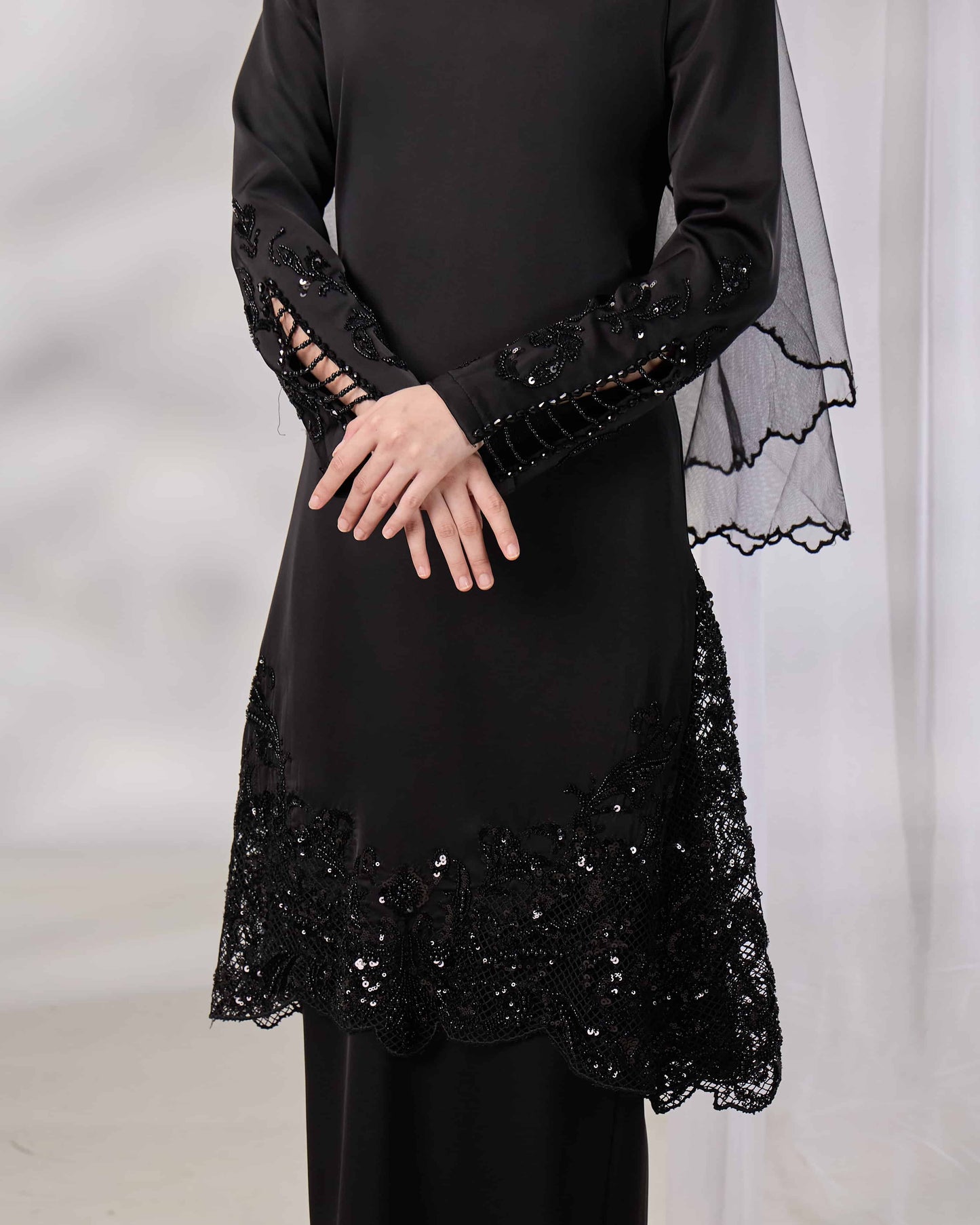 SURI BRIDE KURUNG (BLACK)