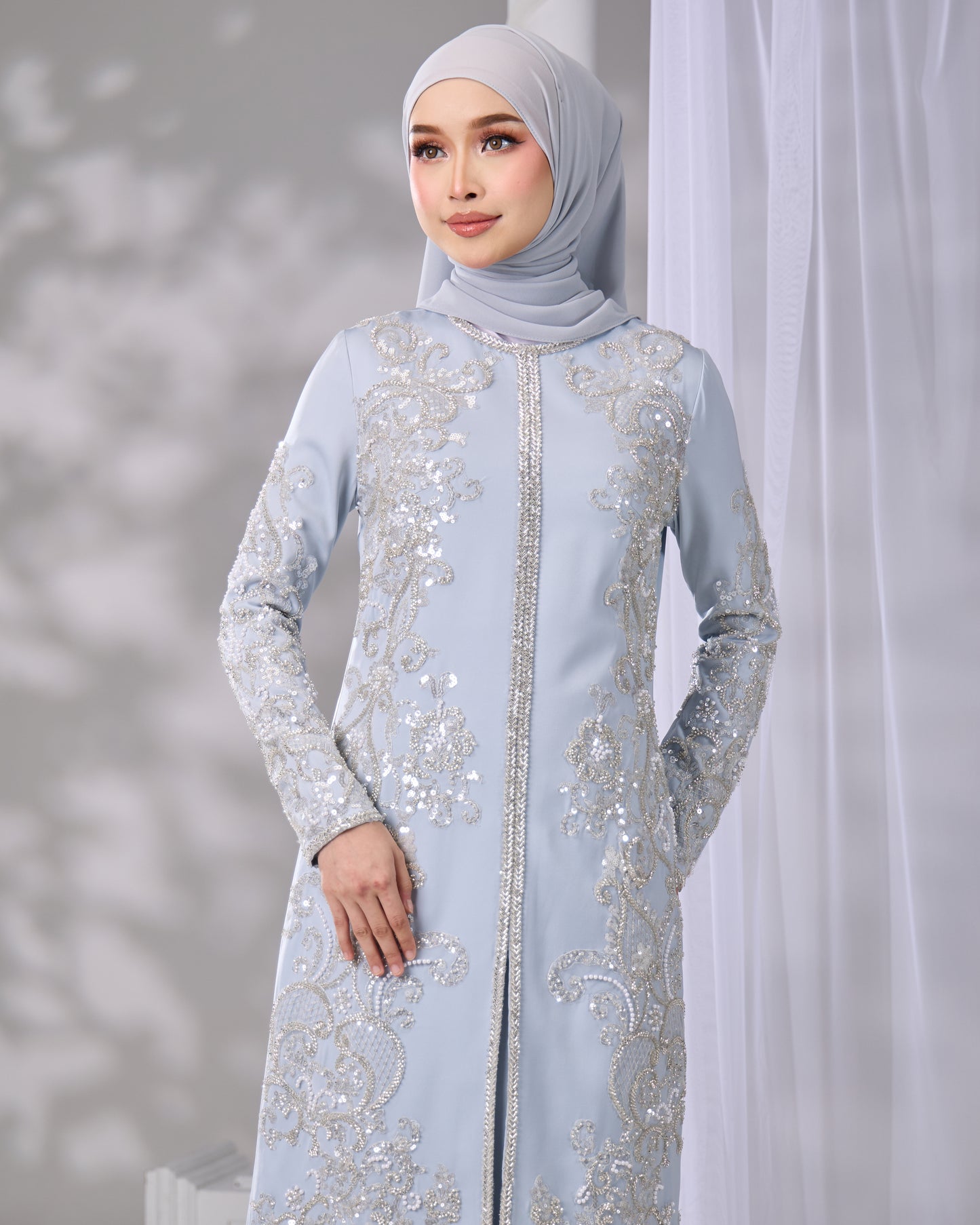 ZAHEERA KURUNG (POWDER BLUE)