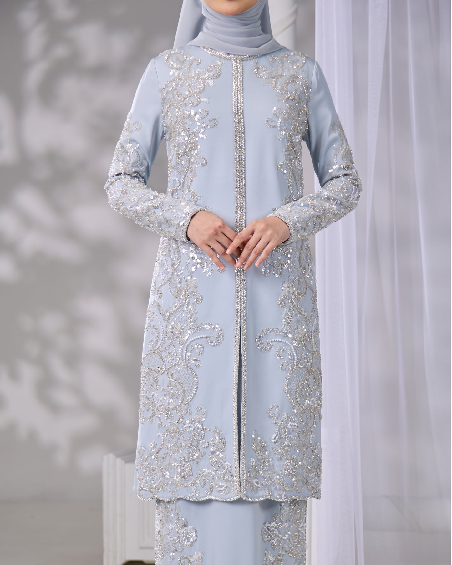 ZAHEERA KURUNG (POWDER BLUE)