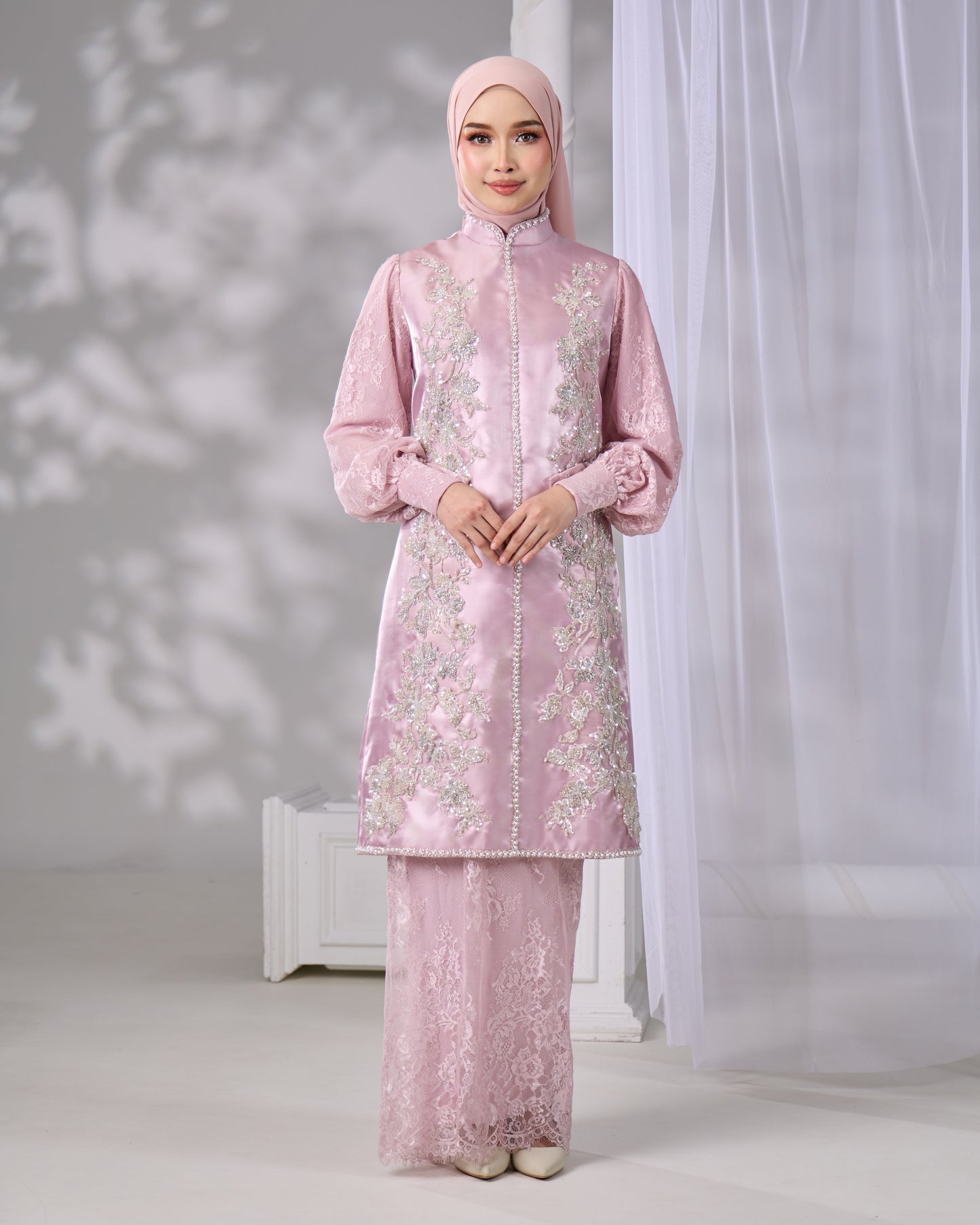 DIANA KURUNG (DUSTY PINK)