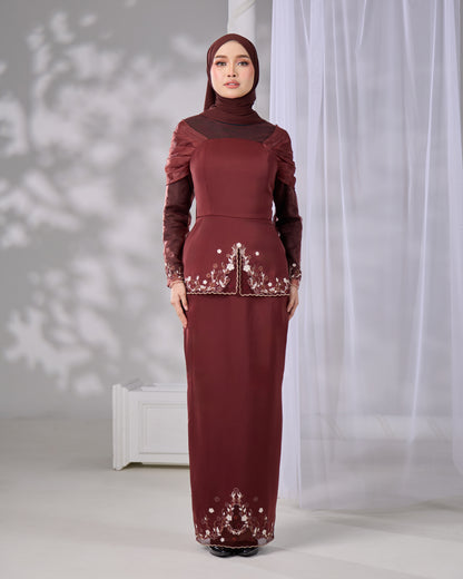 KIRANA DRESS (BROWN)