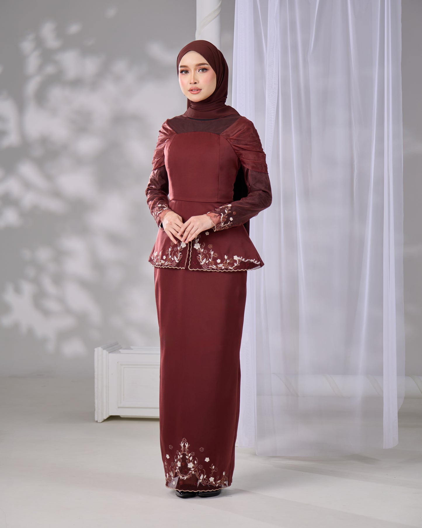 KIRANA DRESS (BROWN)