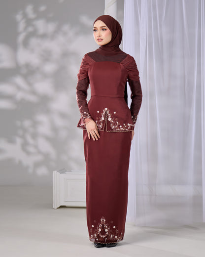 KIRANA DRESS (BROWN)