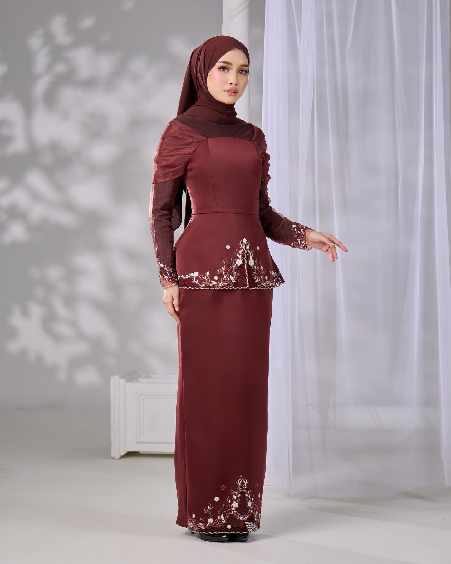 KIRANA DRESS (BROWN)