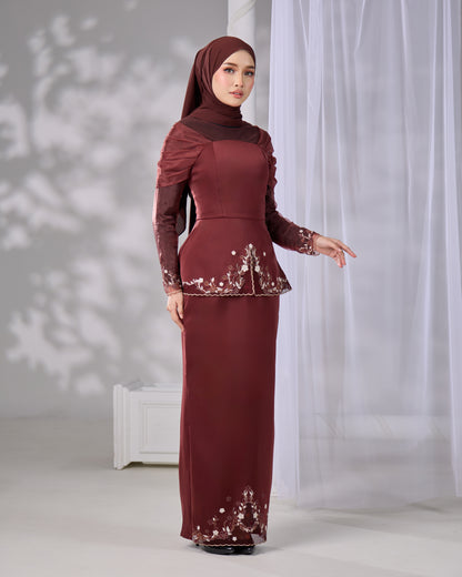 KIRANA DRESS (BROWN)