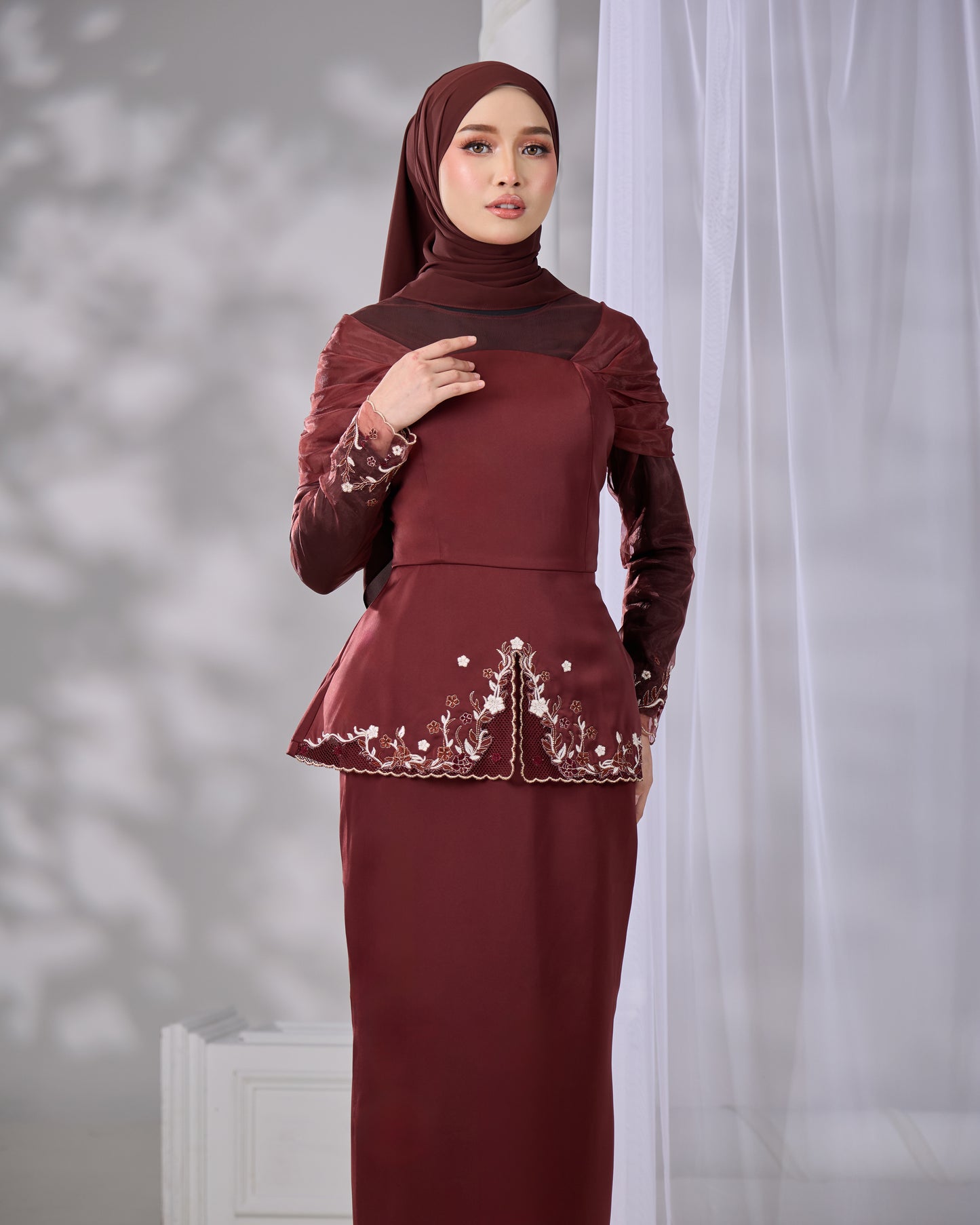 KIRANA DRESS (BROWN)