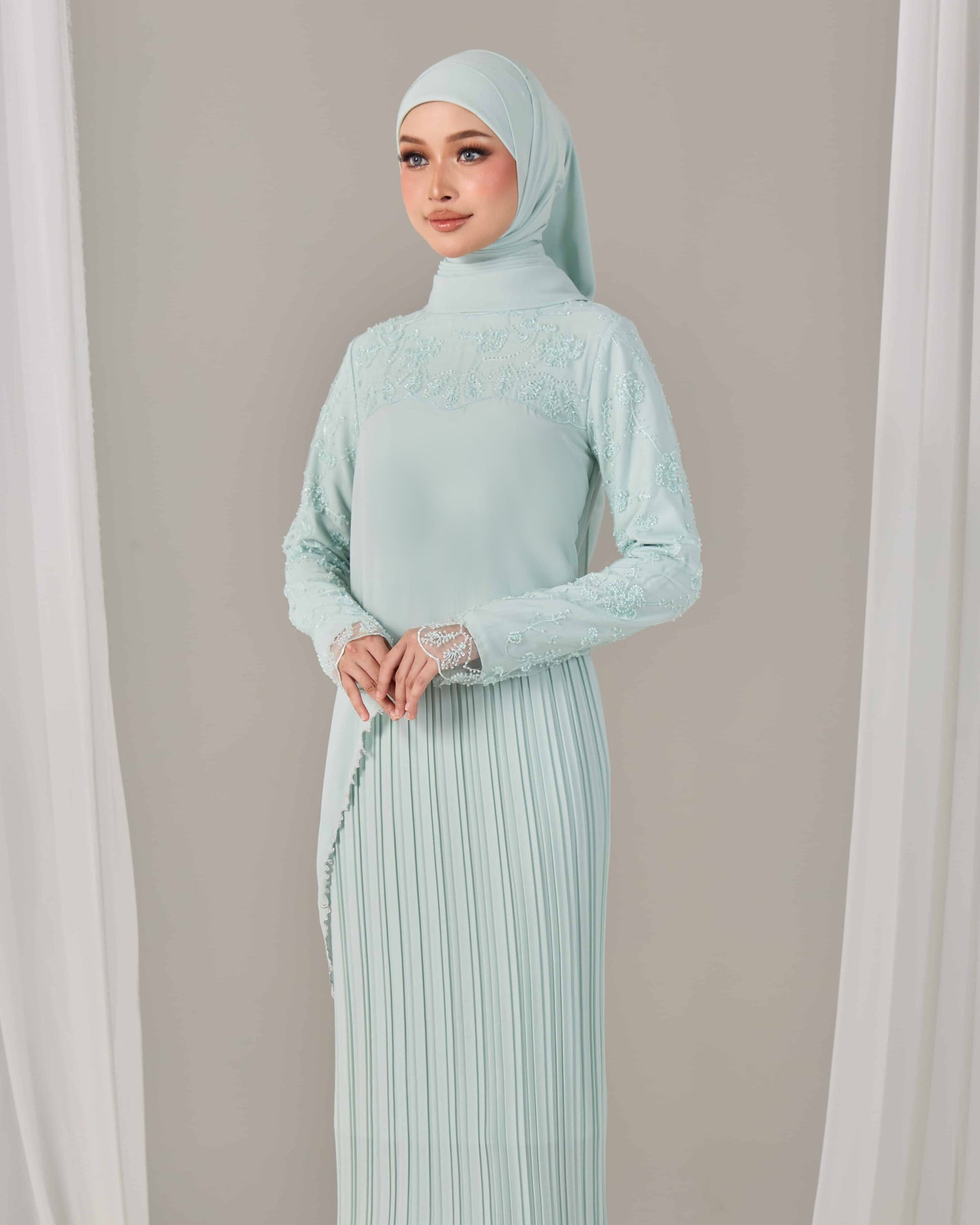 EMARA KURUNG (MINT GREEN)
