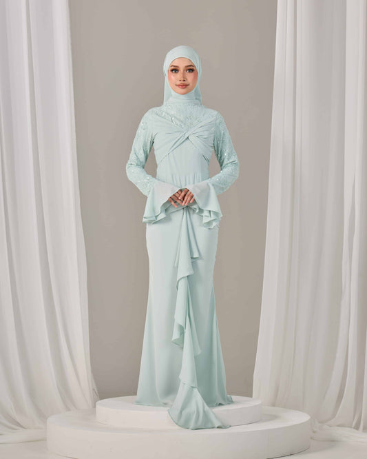 SEPHIA DRESS (MINT GREEN)