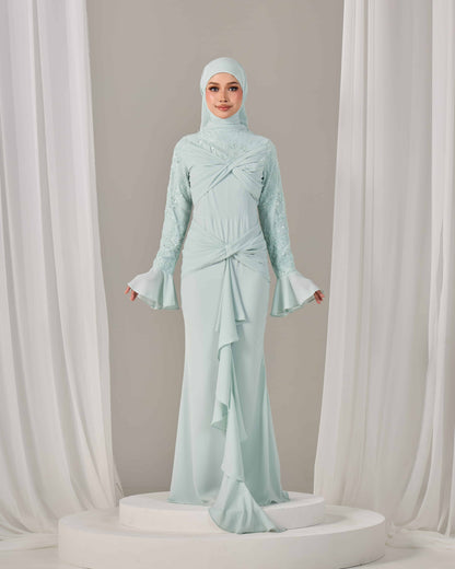 SEPHIA DRESS (MINT GREEN)