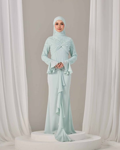 SEPHIA DRESS (MINT GREEN)