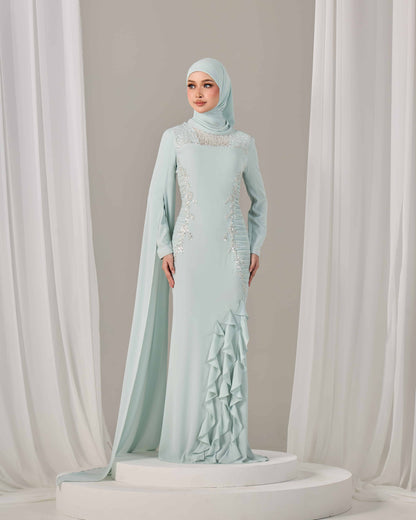 CLAIRE DRESS (MINT GREEN)