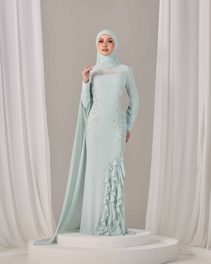 CLAIRE DRESS (MINT GREEN)