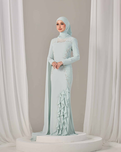CLAIRE DRESS (MINT GREEN)