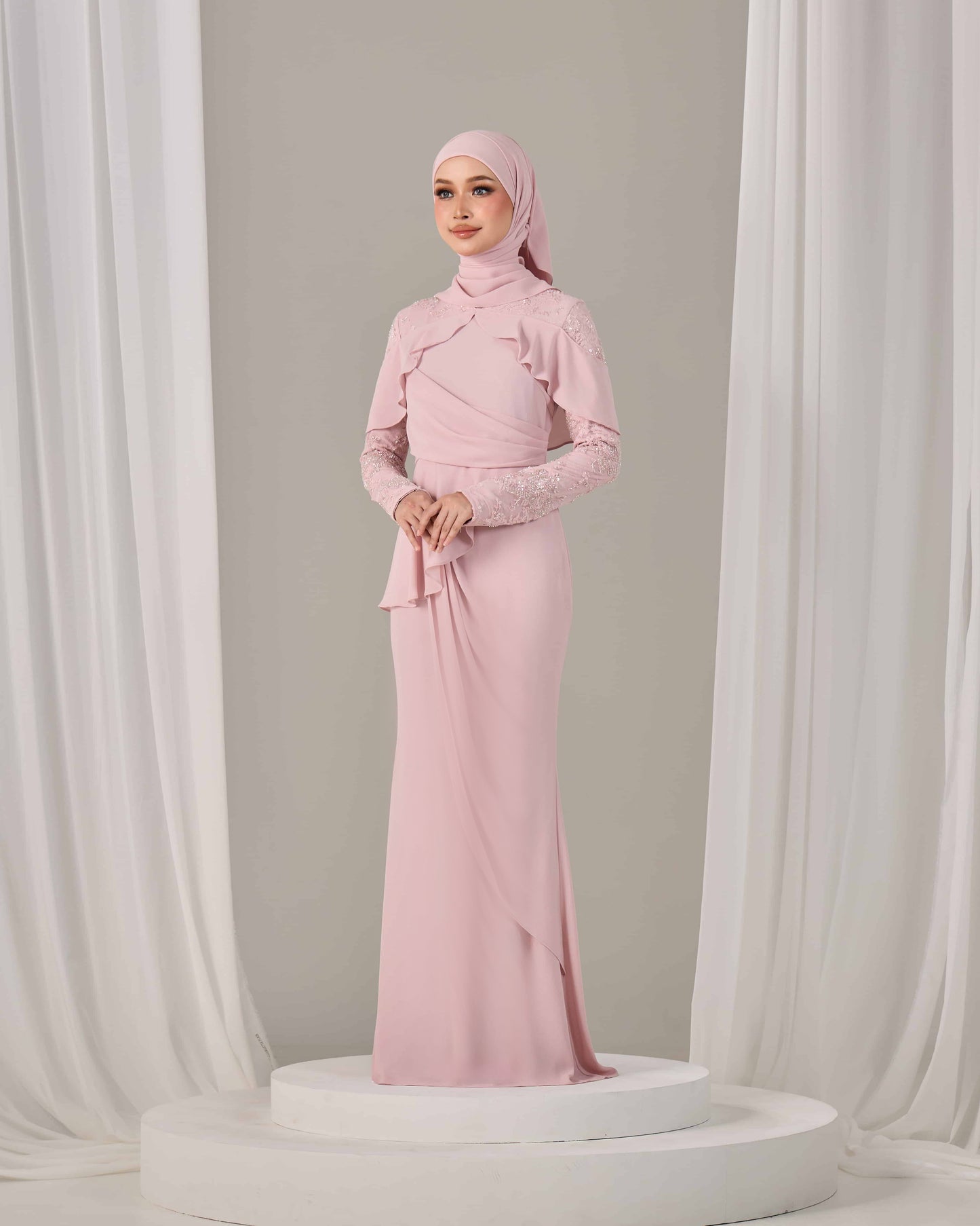 MIREA DRESS (PINK)