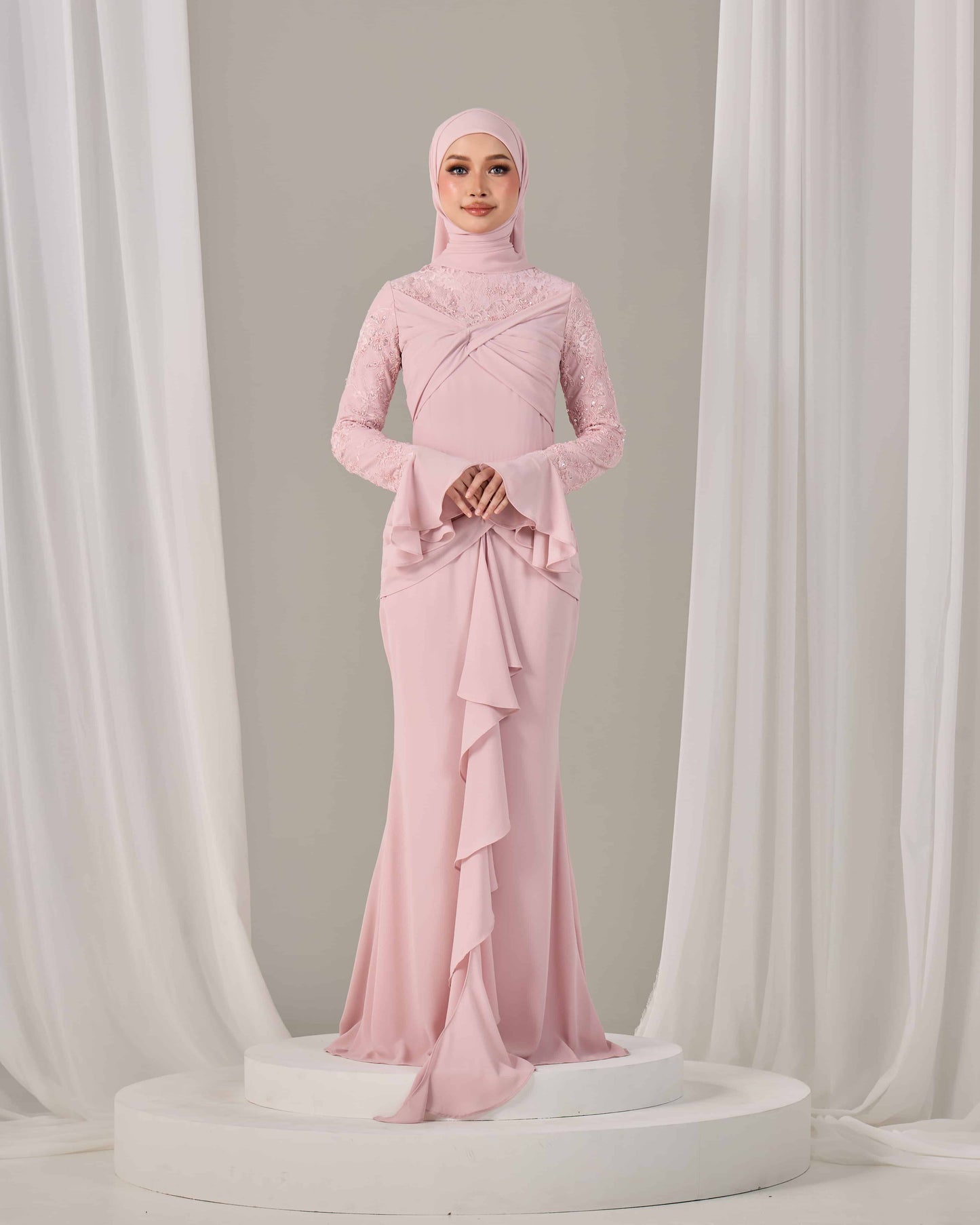 SEPHIA DRESS (PINK)