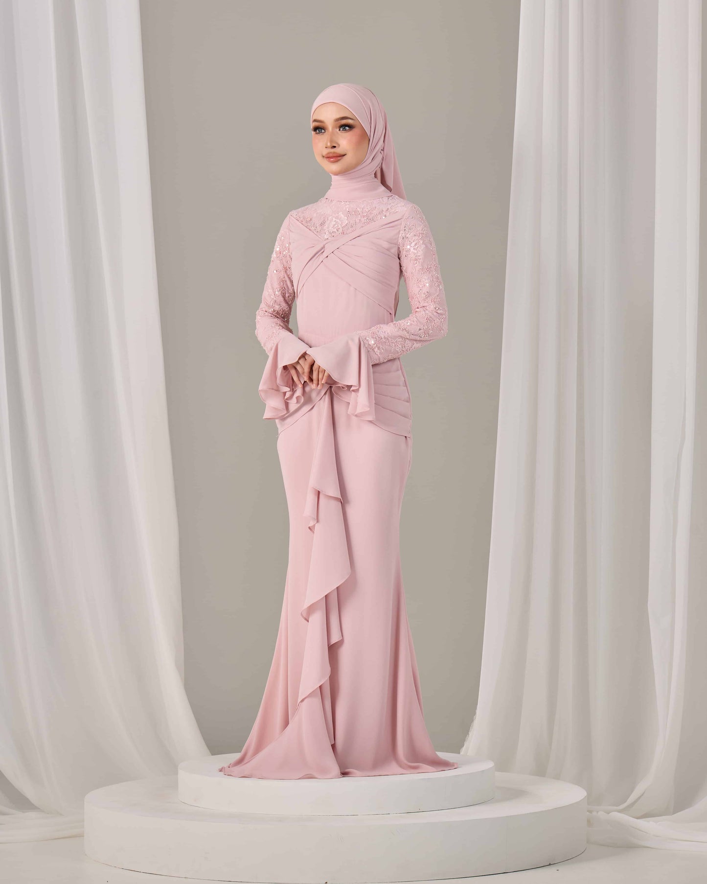 SEPHIA DRESS (PINK)