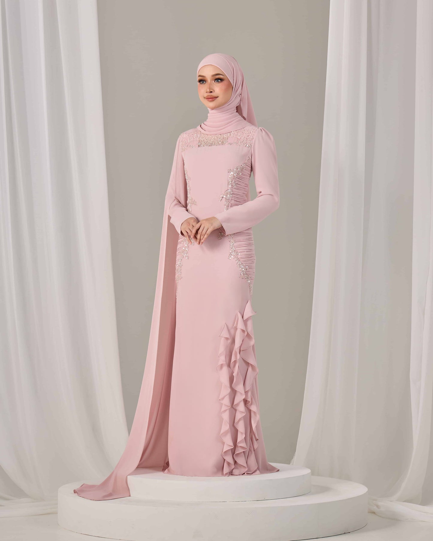 CLAIRE DRESS (PINK)