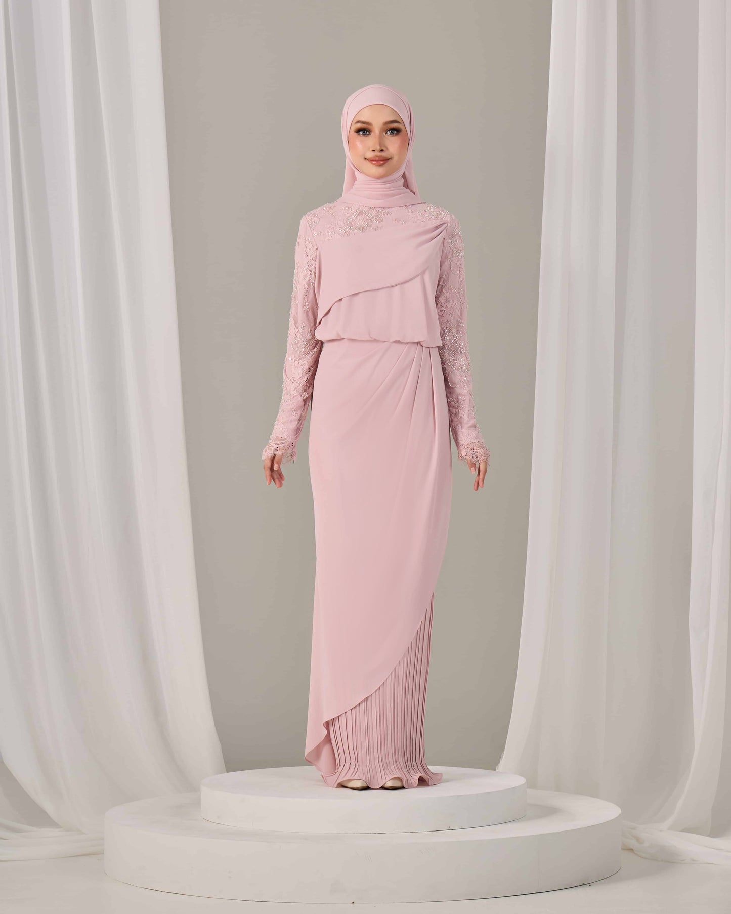 EMERY DRESS (PINK)
